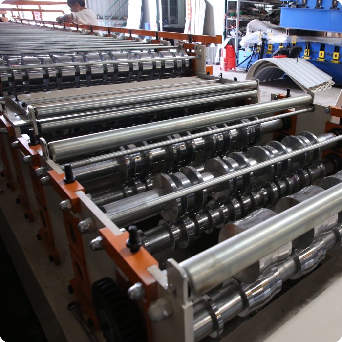 Roof Tile Double Layer Roof Roll Forming Machine